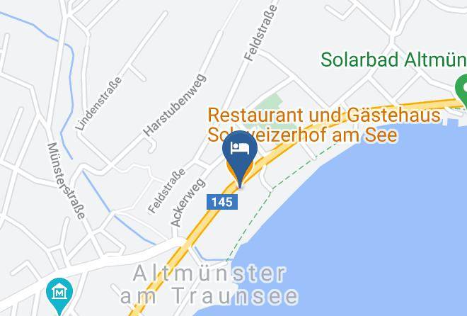 Gmunden - Restaurant Und Gastehaus Schweizerhof Am See Maps