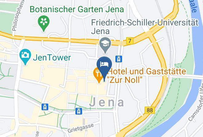 Jena - Hotel Im Sack Maps