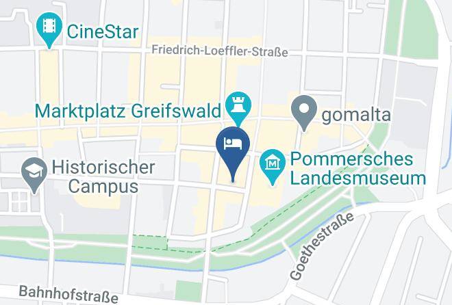 Vorpommern Greifswald - Restaurant Und Hotel Olive Maps