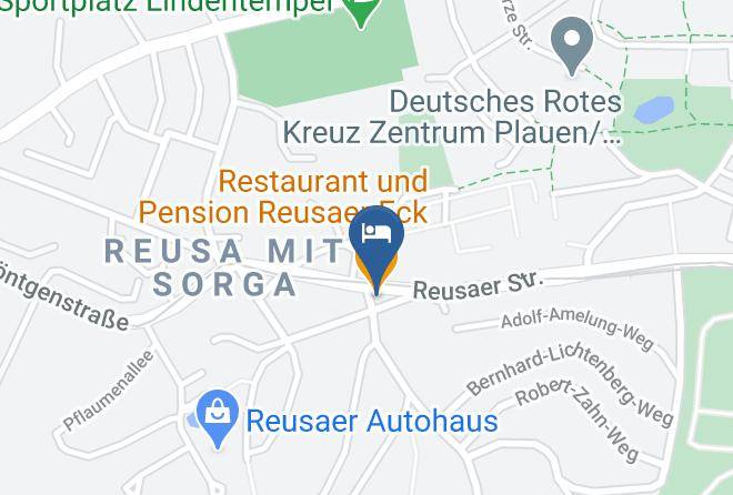 Vogtlandkreis - Restaurant Und Pension Reusaer Eck Maps