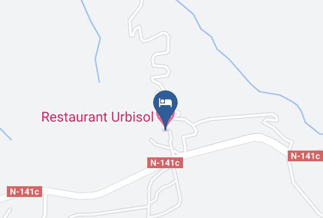 Barcelona - Restaurant Urbisol Sl Maps