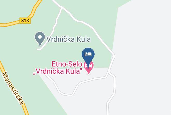 Restaurant Vrdnicka Kula Map