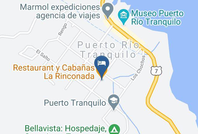 General Carrera Province - Restaurant Y Cabanas La Rinconada Maps