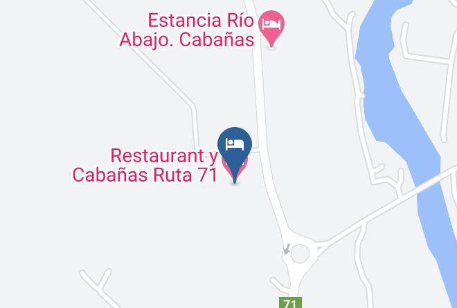 Futaleufu Department - Restaurant Y Cabanas Ruta 71 Maps