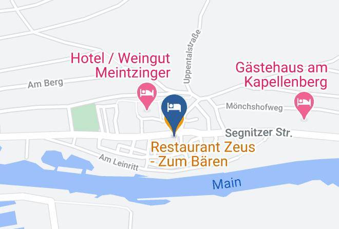 Wurzburg - Restaurant Zeus Zum Baren Maps