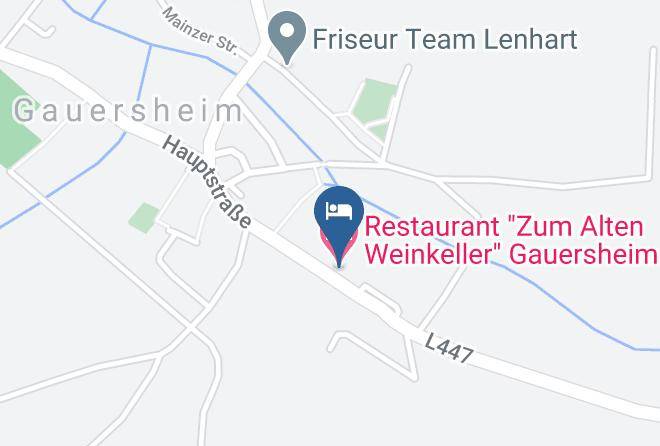 Donnersbergkreis - Restaurant Zum Alten Weinkeller Gauersheim Maps