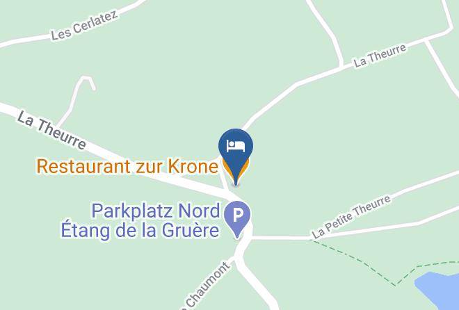 Franches Montagnes - Restaurant Zur Krone Maps