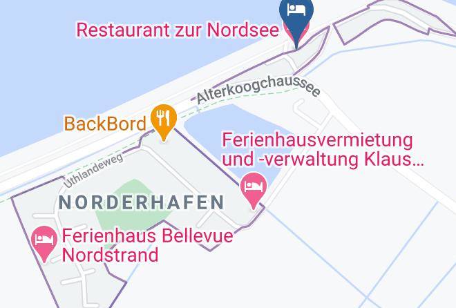 Nordfriesland - Restaurant Zur Nordsee Maps