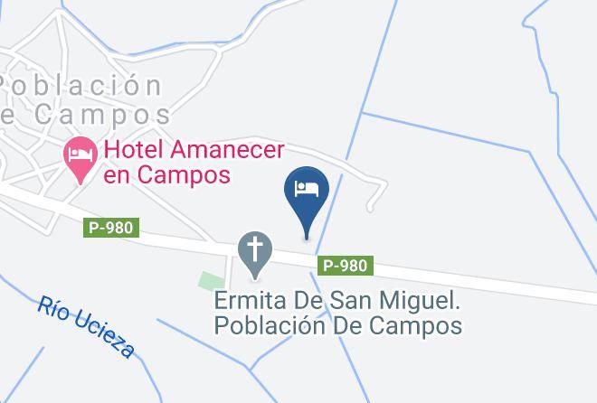 Palencia - Restaurante Albergue La Finca Maps