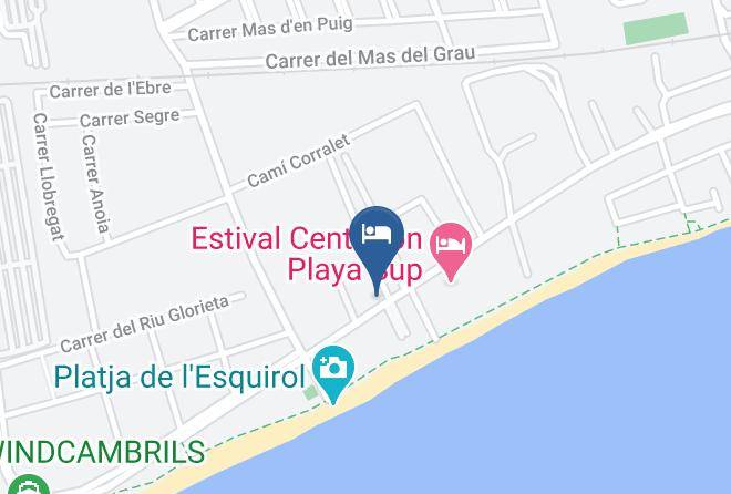 Tarragona - Restaurante Antinea Maps