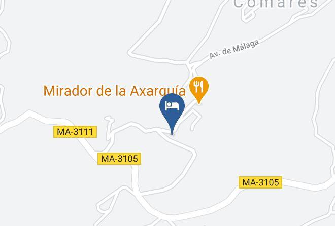 Malaga - Restaurante Atalaya Y Hotel Maps