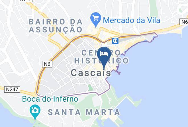 Cascais - Restaurante Baia Maps