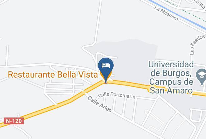 Restaurante Bella Vista Map