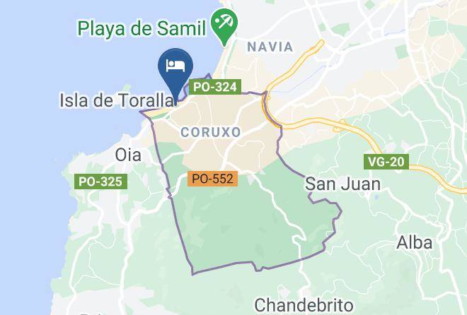 Pontevedra - Restaurante Breadouro Maps