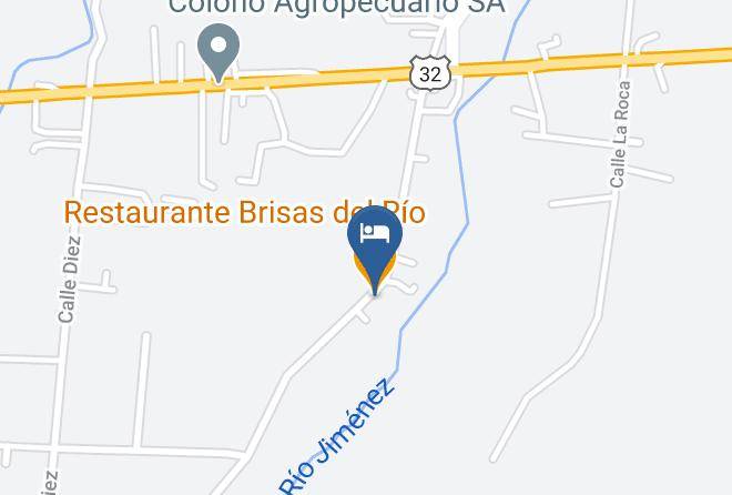 Pococi - Restaurante Brisas Del Rio Maps