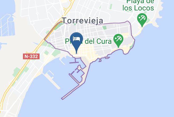 Alicante - Restaurante Calipso Maps