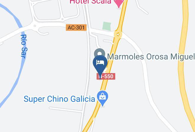 Restaurante Camino Portugues A Cambeira Map