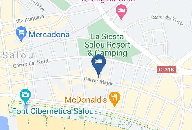 Tarragona - Restaurante Corcega Maps