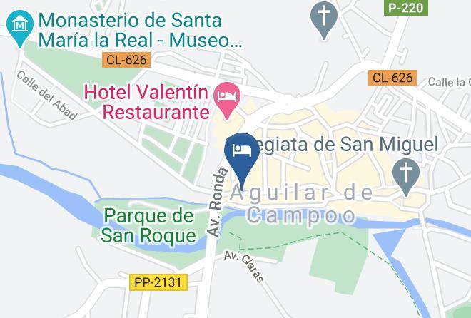 Palencia - Restaurante Cortes Maps
