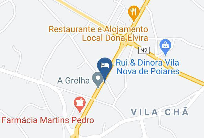 Vila Nova De Poiares - Restaurante Dom Dinis Maps