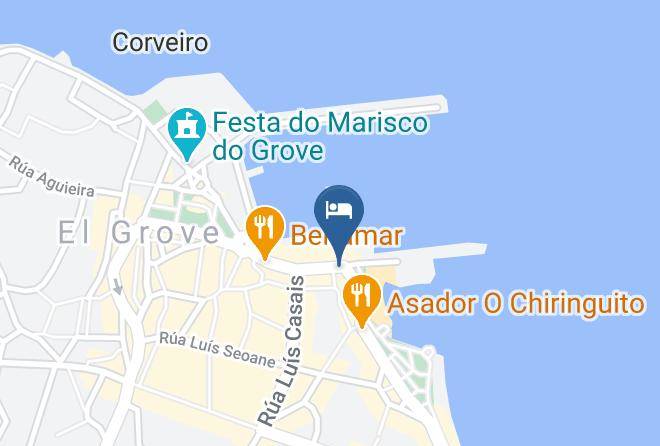 Pontevedra - Restaurante Don Mexilon 2 Maps