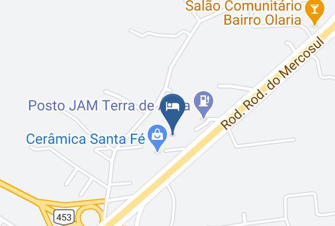 Restaurante E Hotel Brasas De Ouro Map