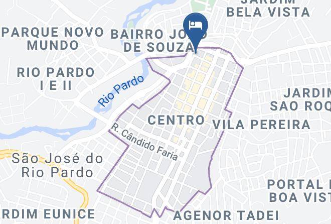Sao Jose Do Rio Pardo - Restaurante E Hotel Brasil Maps