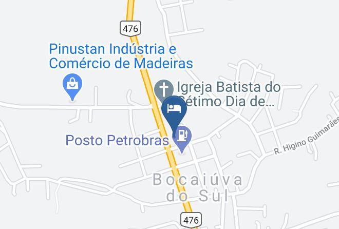 Bocaiuva Do Sul - Restaurante E Hotel Vargas Maps