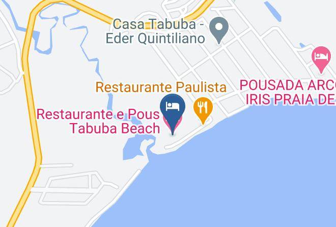 Barra De Santo Antonio - Restaurante E Pous Tabuba Beach Maps