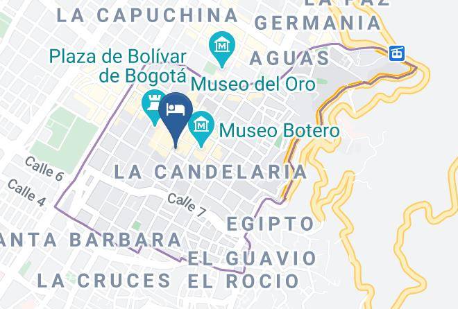 Hotel De La Opera Map