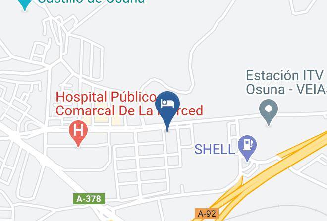 Seville - Restaurante El Molino Osuna Maps