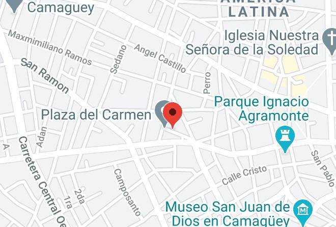 Camaguey - Restaurante El Paso Maps