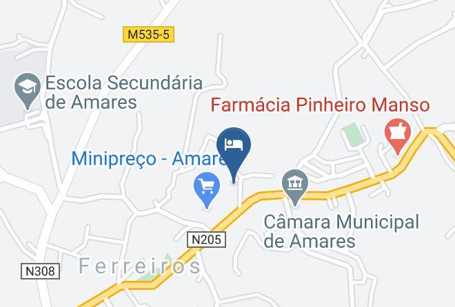 Amares - Restaurante Hotel Troia Maps