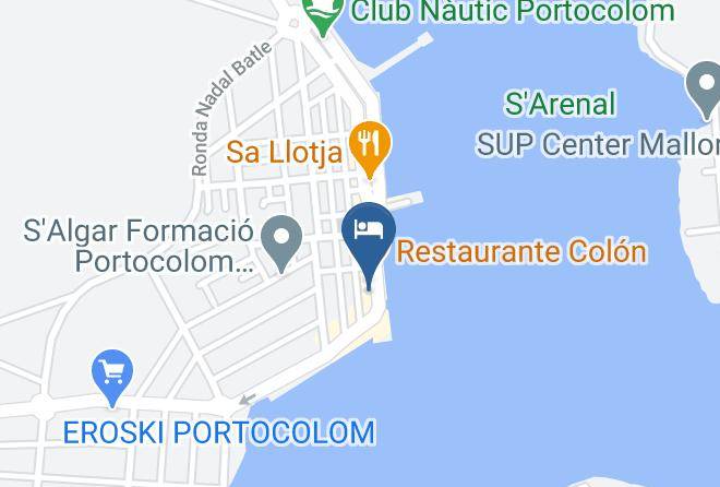 Baleares - Restaurante Hpc Portocolom Maps