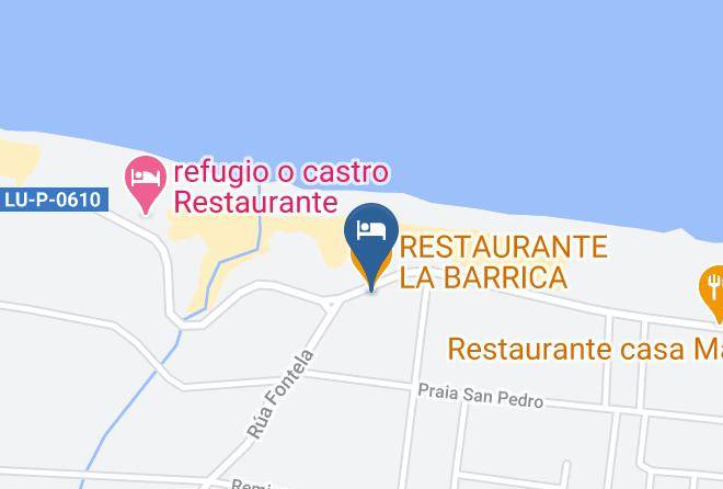 Lugo - Restaurante La Barrica Maps