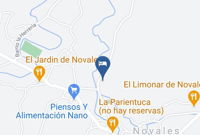 Novales - Restaurante La Cena Maps