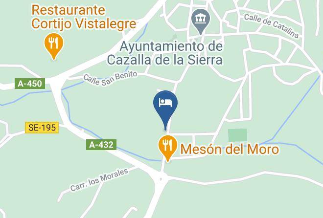 Seville - Restaurante La Posada Del Moro Maps