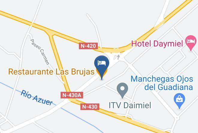 Restaurante Las Brujas Map