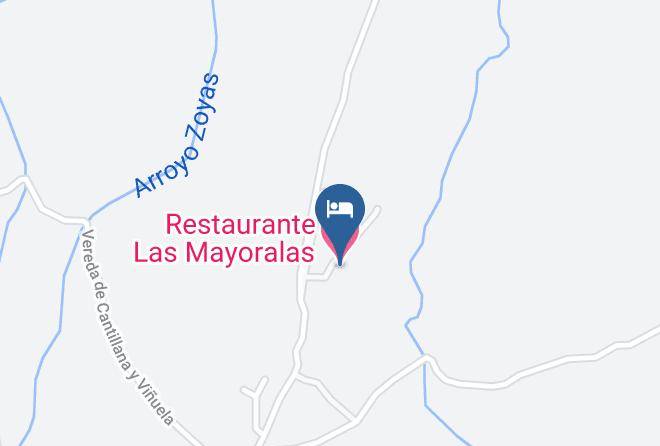 Malaga - Restaurante Las Mayoralas Maps