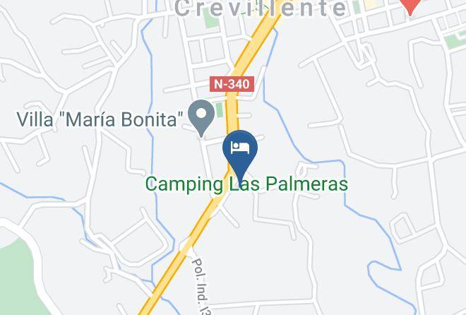 Alicante - Restaurante Las Palmeras Maps