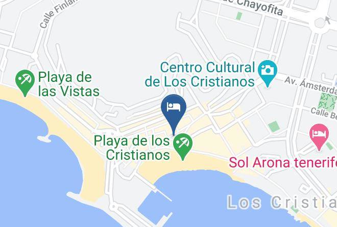 Santa Cruz De Tenerife - Restaurante Linares Maps