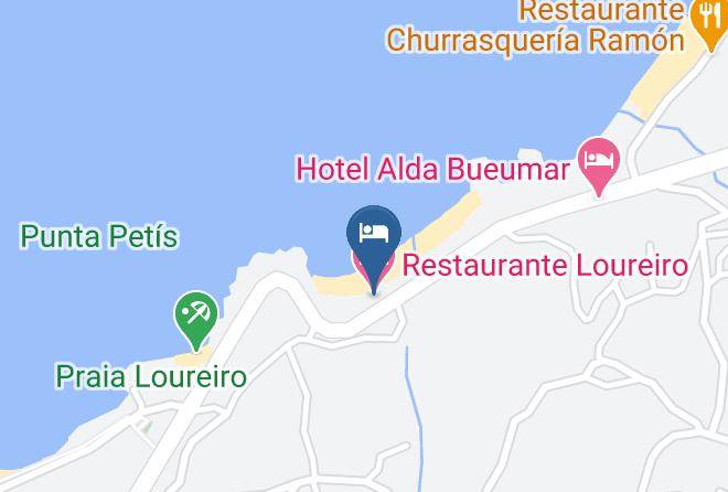 Pontevedra - Restaurante Loureiro Maps