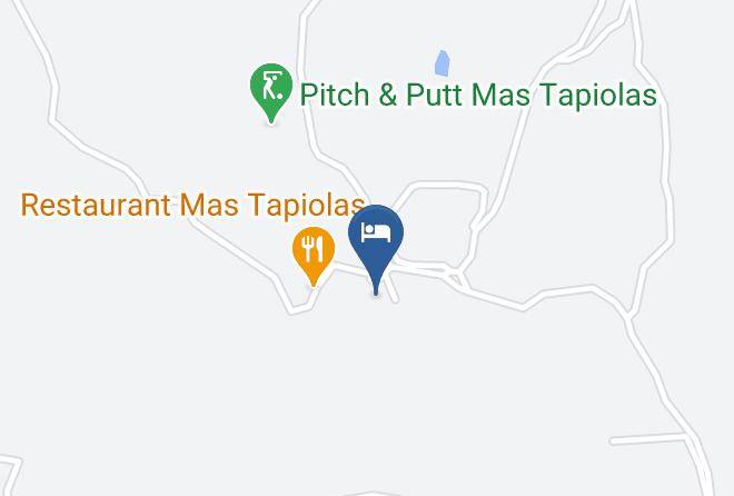 Restaurante Mas Tapiolas Map