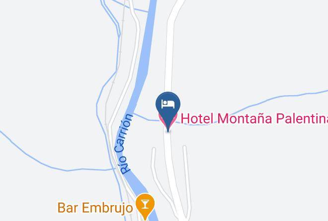 Restaurante Montana Palentina Map