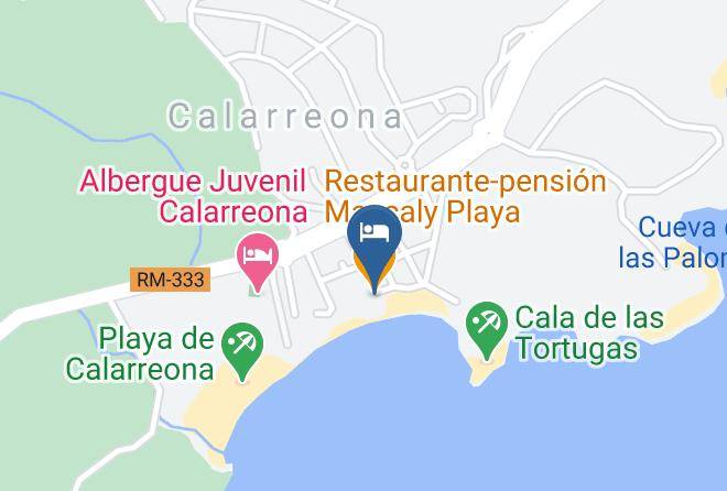 Murcia - Restaurante Pension Maxcaly Playa Maps