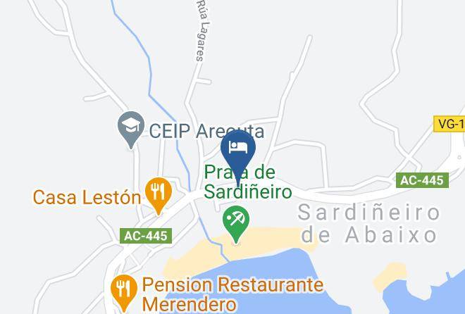 Auna - Restaurante Pension Playa De Sardineiro Maps