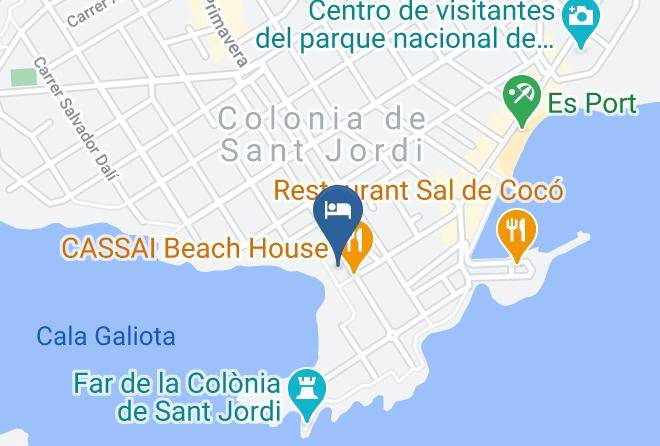 Restaurante Playa Map