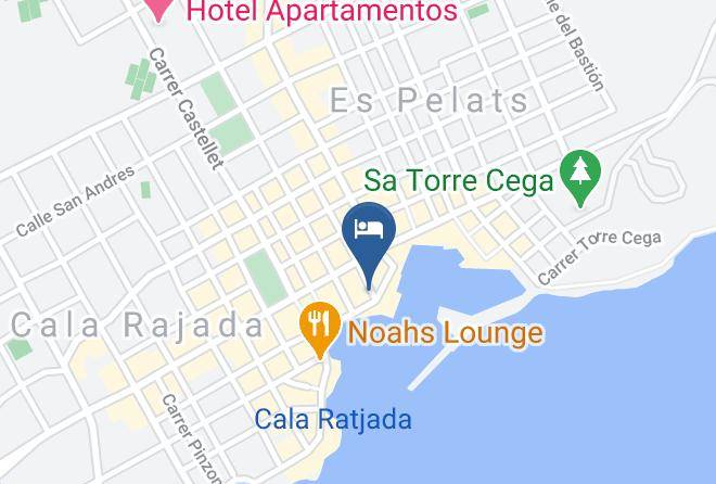 Baleares - Restaurante Port Corona Maps