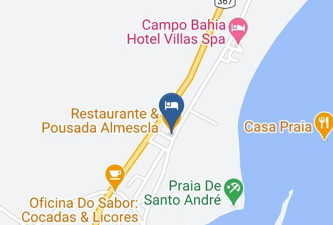 Santa Cruz Cabralia - Restaurante & Pousada Almescla Maps