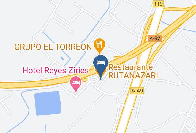 Granada - Restaurante Rutanazari Maps